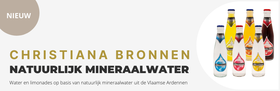 Christiana Bronnen - Water en frisdranken op basis van natuurlijk mineraalwater uit de Vlaamse Ardennen